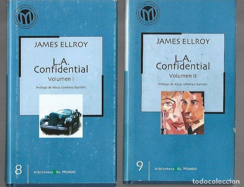 Libros: L. A. CONFIDENTIAL (2 TOMOS) - ELLROY, JAMES - Foto 1