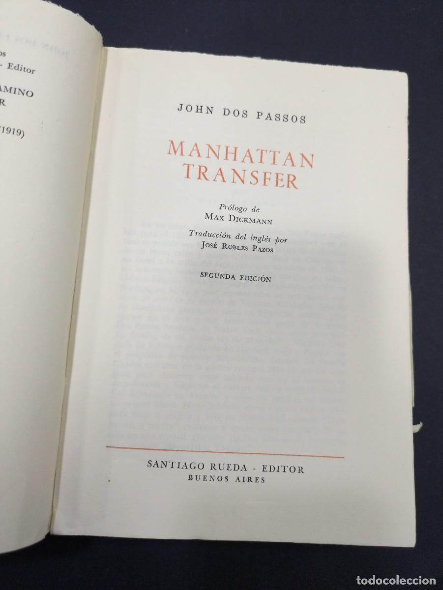Libros: manhattan transfer john dos passos santiago rueda editor buenos aires - Foto 2