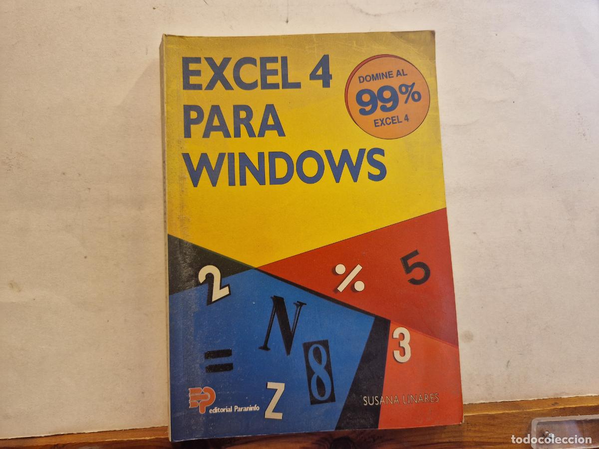 Libros: EXCEL 4 PARA WINDOWS. - Foto 1