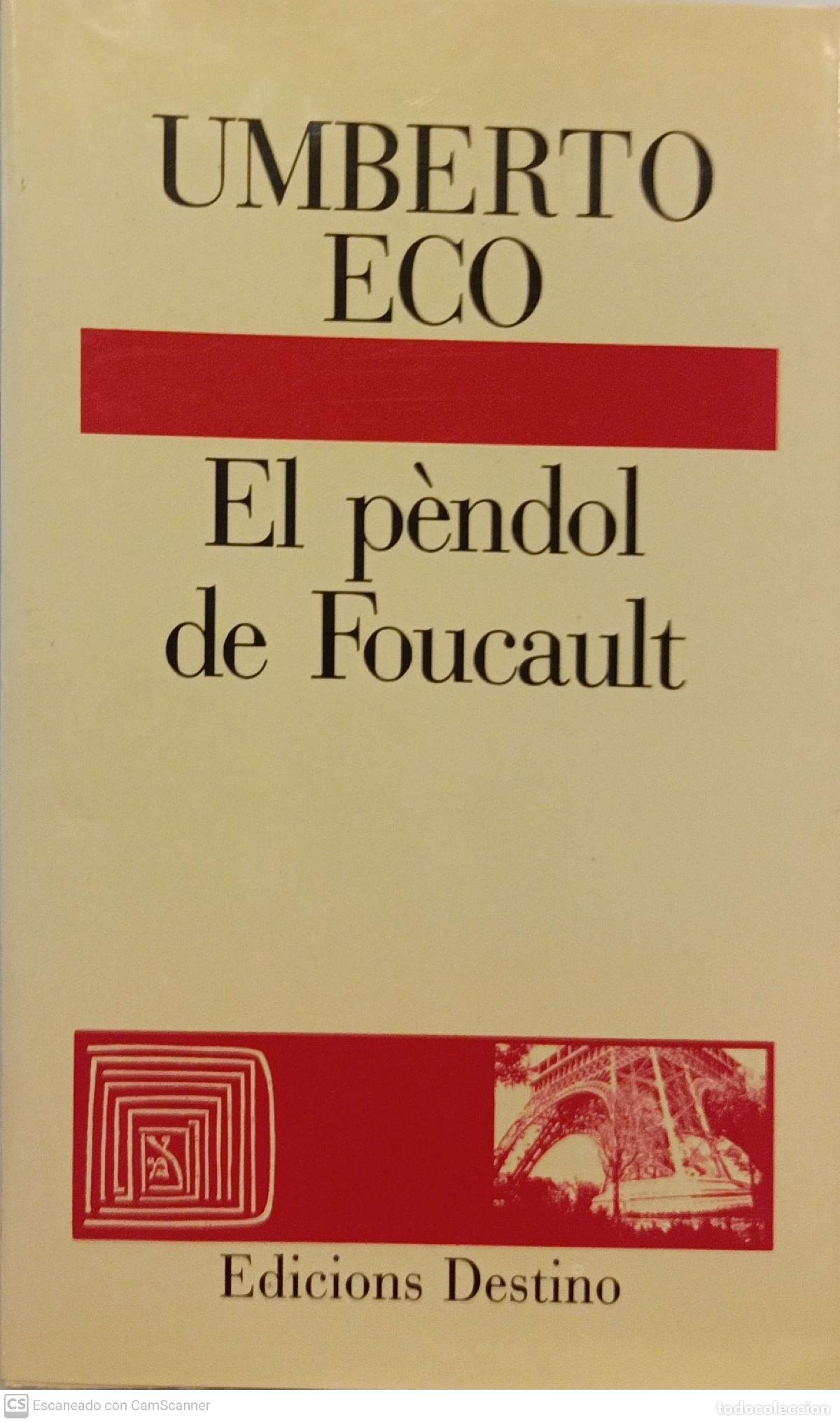 Libros: El p&egrave;ndol de Foucault - Umberto Eco - Foto 1