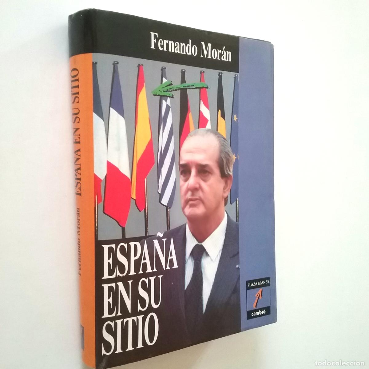 Libros: Fernando Mor&aacute;n - Espa&ntilde;a en su sitio - Foto 1
