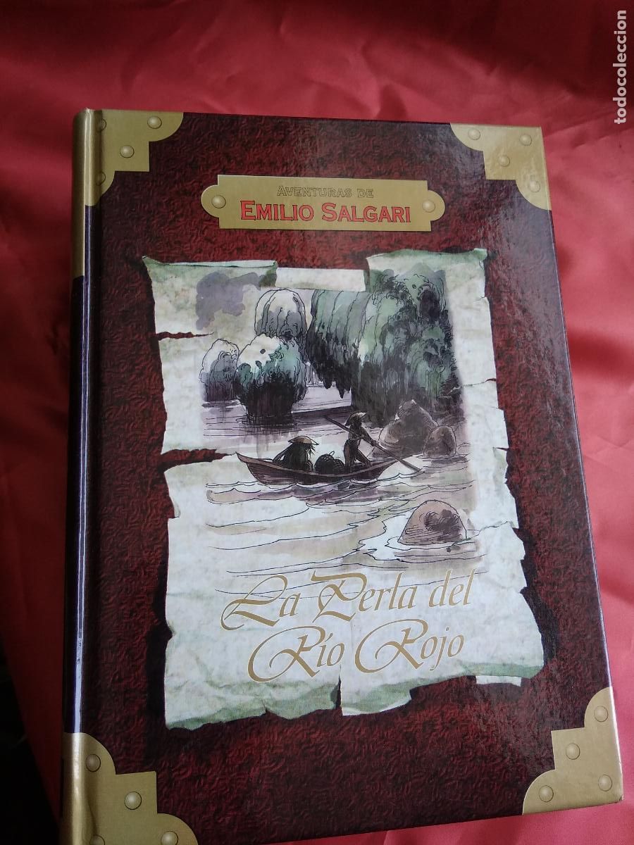 Libros: La Perla del R&iacute;o Rojo Emilio Salgari Art.1218 - Foto 1