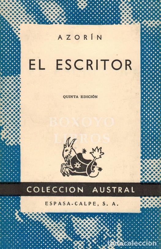 Libros: AZOR&Iacute;N. El escritor (Novela) - Foto 1