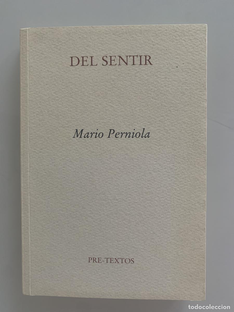 Libros: DEL SENTIR - Mario Perniola - Foto 1