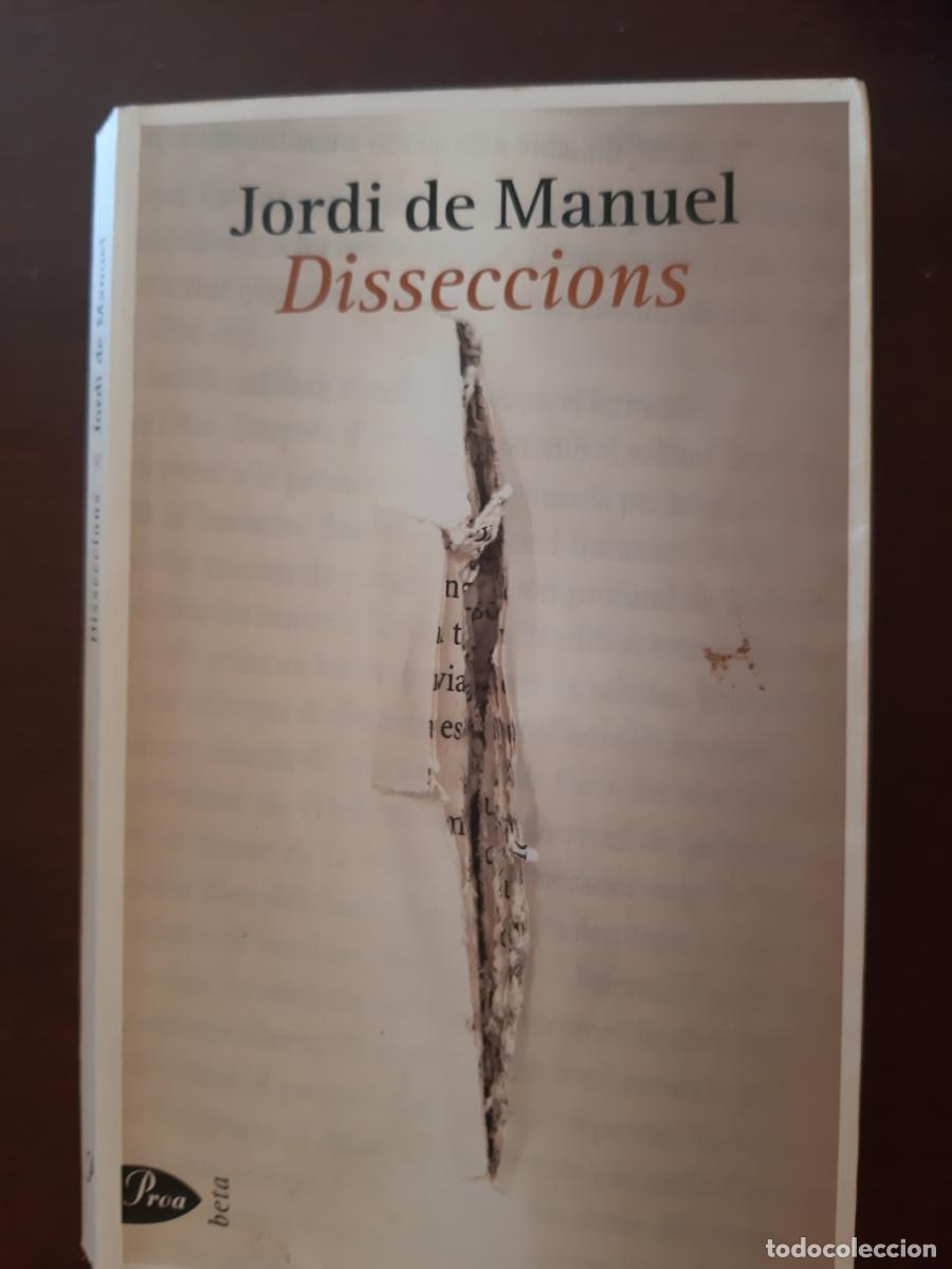 Libros: Disseccions - Manuel Barrab&iacute;n, Jordi de - Foto 1