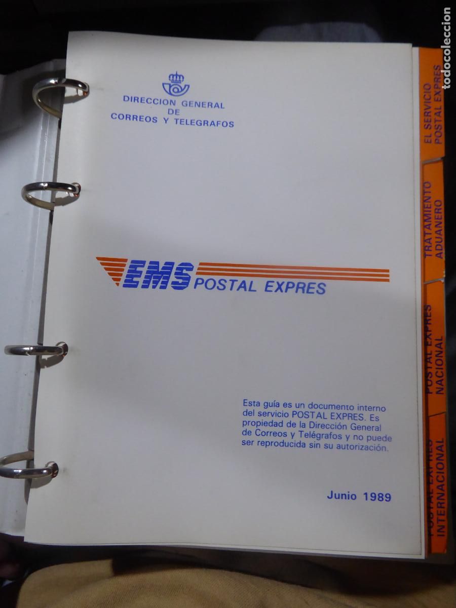 Libros: EMS POSTAL EXPRES. CORREOS - Foto 2