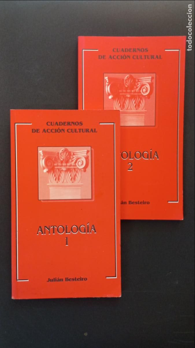Libros: Juli&aacute;n Besteiro - Antolog&iacute;a 1 y 2 - Foto 1