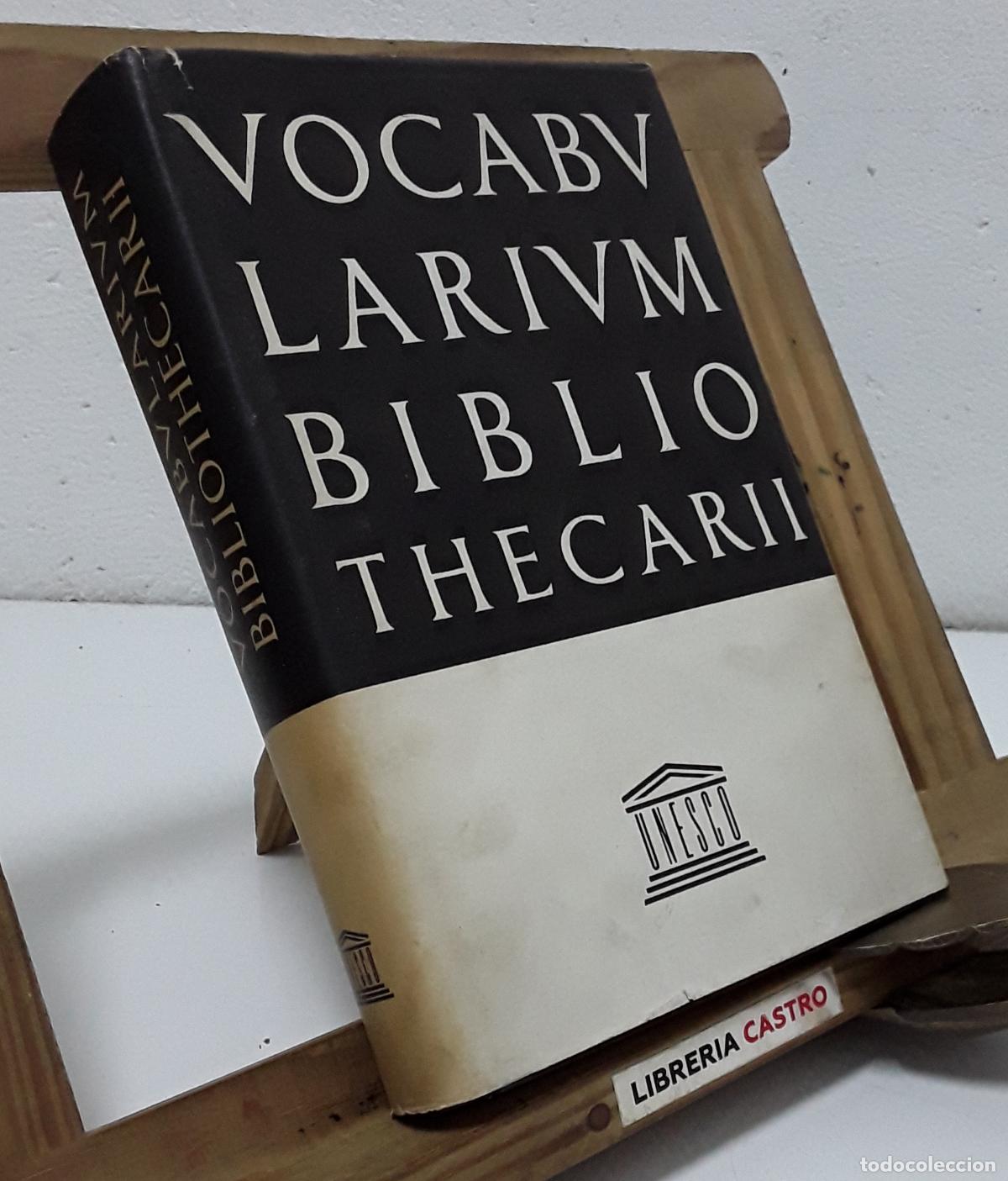 Libros: Vocabularium Bibliothecarii - Varios. - Foto 1