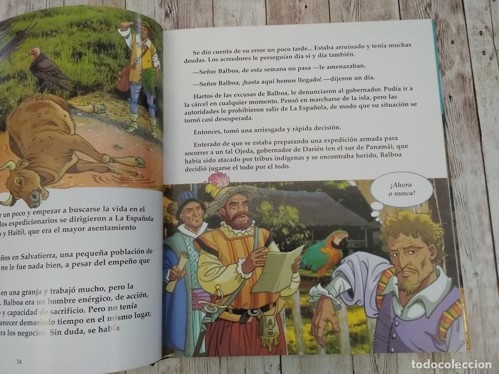 Libros: Exploradores y conquistadores espa&ntilde;oles (como NUEVO) - Jos&eacute; Mor&aacute;n - Foto 3