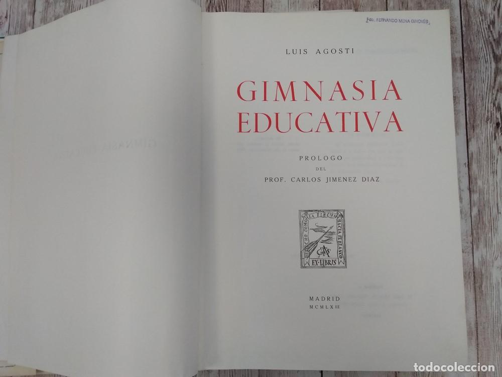 Libros: Gimnasia educativa - Luis Agosti - Foto 2