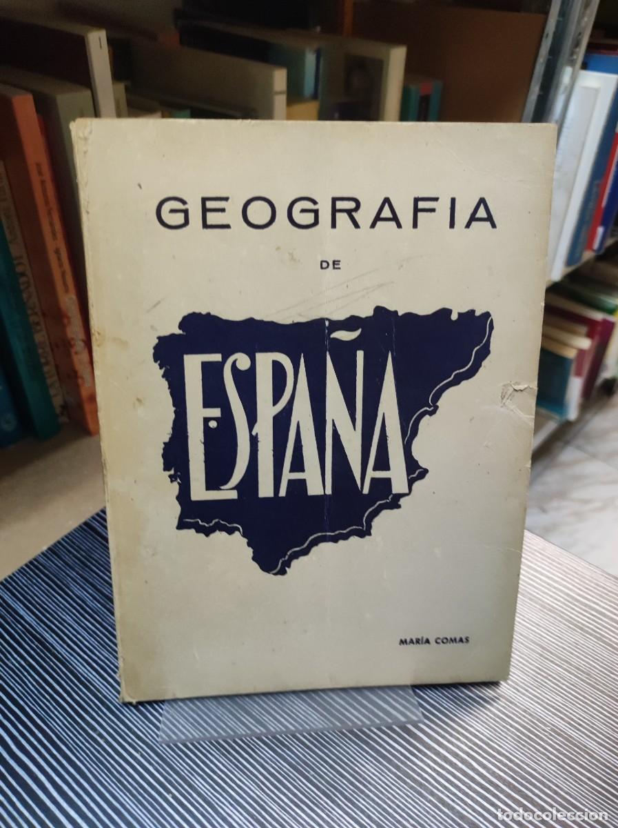 Libros: GEOGRAFIA DE ESPA&Ntilde;A MARIA COMAS - Foto 1