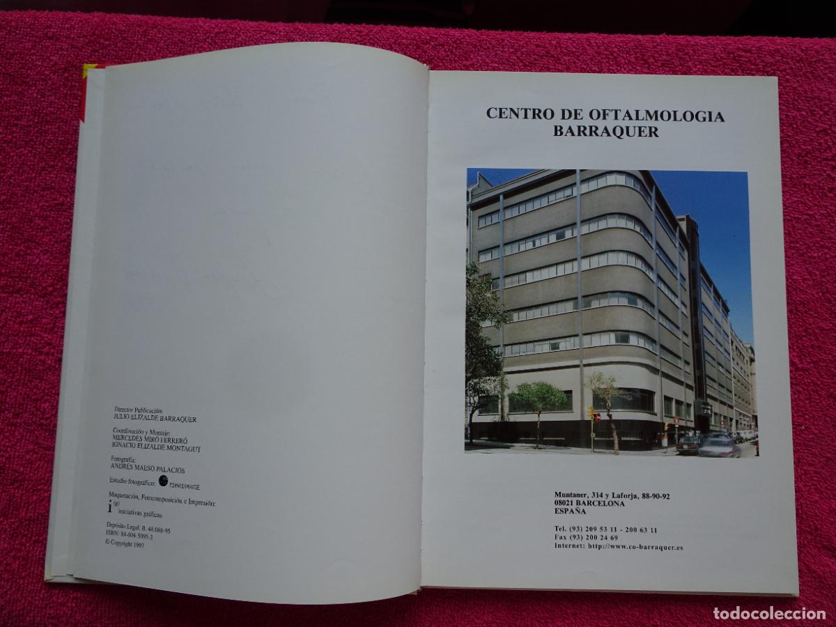 Libros: centro de oftalmolog&iacute;a barraquer 1997 con dedicatoria de Joaquim Barraquer - Foto 4