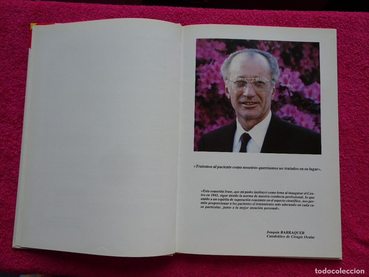 Libros: centro de oftalmolog&iacute;a barraquer 1997 con dedicatoria de Joaquim Barraquer - Foto 7