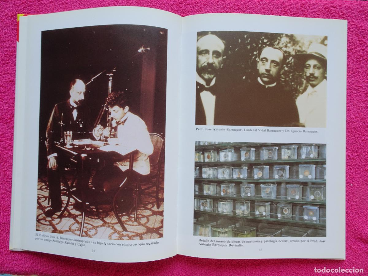Libros: centro de oftalmolog&iacute;a barraquer 1997 con dedicatoria de Joaquim Barraquer - Foto 10