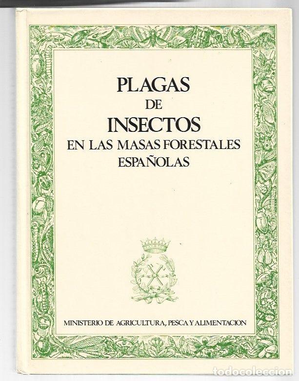 Libros: PLAGAS DE INSECTOS EN LAS MASAS FORESTALES ESPA&Ntilde;OLAS - VARIOS - Foto 1