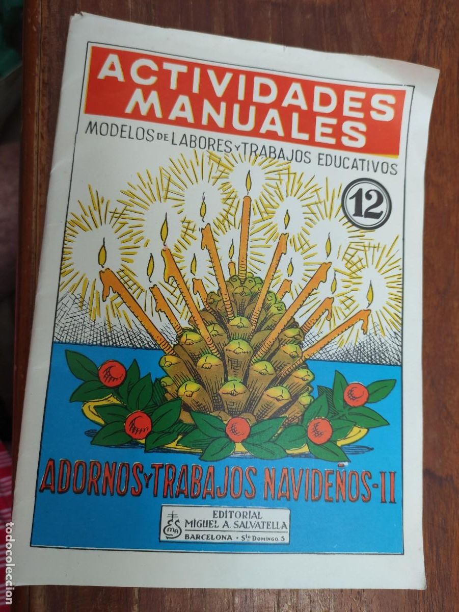 Libros: Actividades manuales 12. Modelos de labores y trabajos educativos.