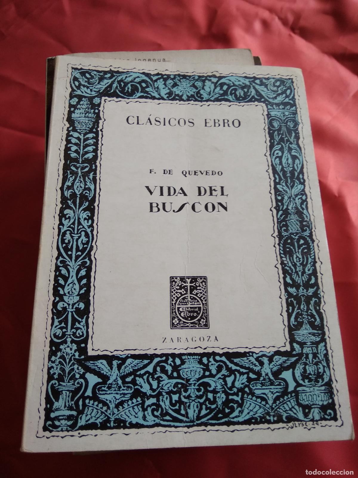 Libros: Vida del buscon F. De Quevedo L.19132-648 - Foto 1