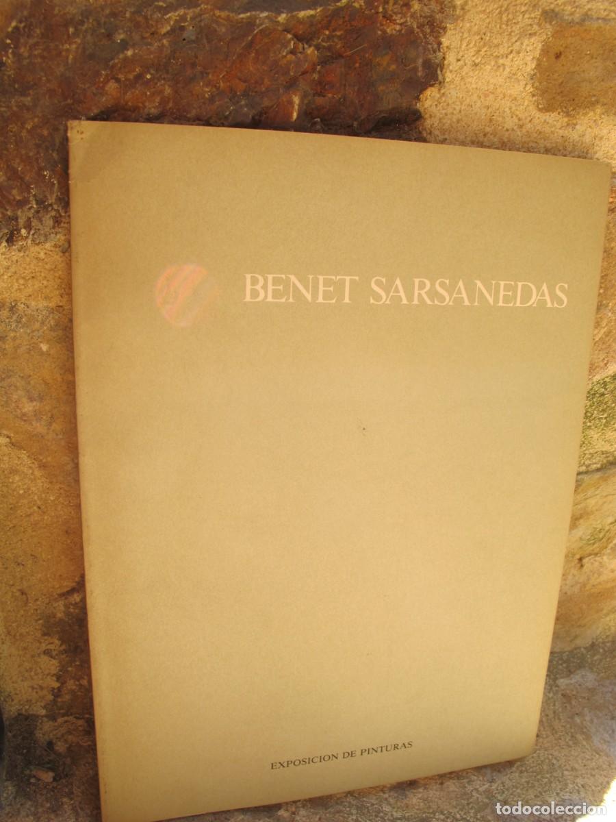 Libros: BENET SARSANEDAS. EXPOSICION DE PINTURAS SALA DE ARTE VAN DYCK 1987