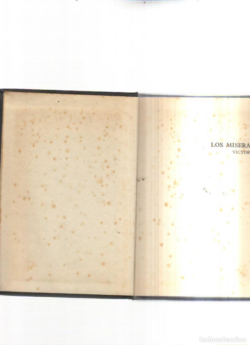 Libros: LOS MISERABLES DE VICTOR HUGO 3 TOMOS CLASICOS ASURI - Foto 3