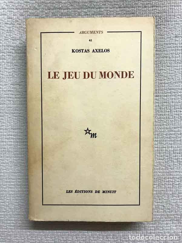 Libros: Le jeu du monde - Kostas Axelos - Foto 1
