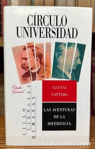Libros: LAS AVENTURAS DE LA DIFERENCIA - VATTIMO, Gianni - Foto 1