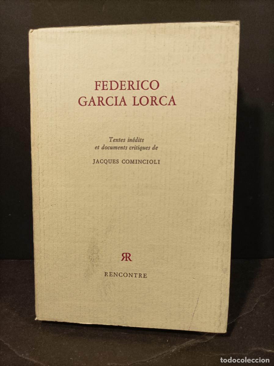 Libros: COMINCIOLI, Jacques.- - Federico Garc&iacute;a Lorca. - Foto 1