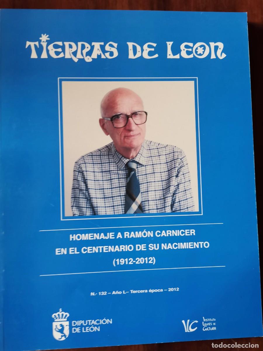 Libros: Tierras de Le&oacute;n. Homenaje a Ram&oacute;n Carnicer en el centenario 1912-2012. - Foto 1
