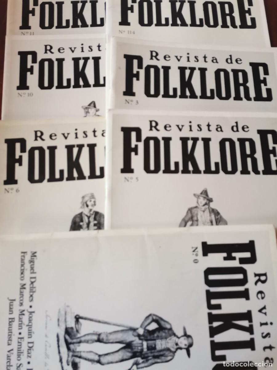 Libros: LOTE DE 7 N&Uacute;MEROS: 0,3,5,6,10,11 Y114.-REVISTAS DE FOLKLORE.