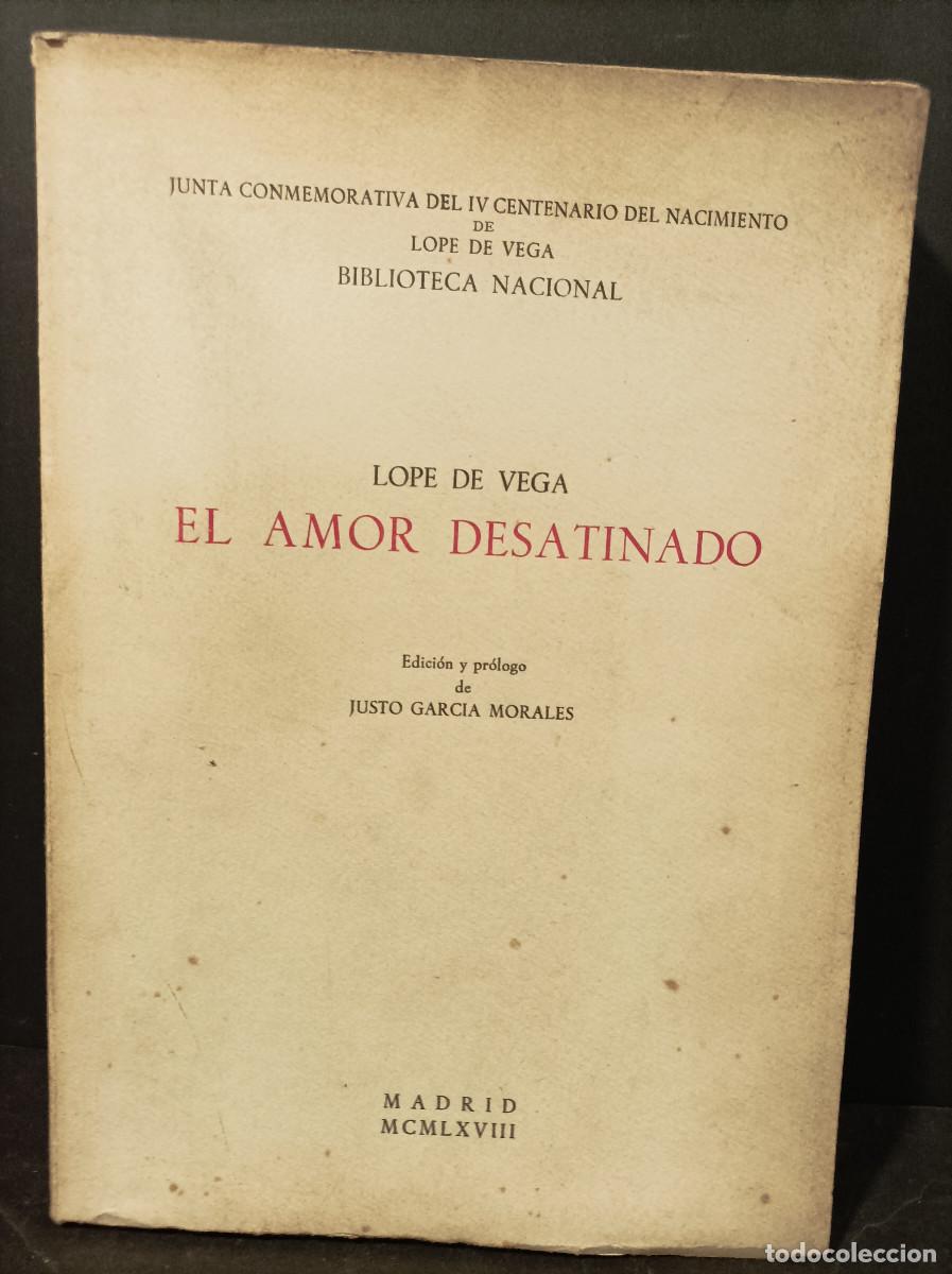 Libros: VEGA, Lope de.- - El amor desatinado. - Foto 1