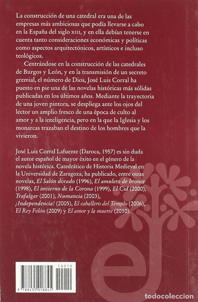 Libros: EL N&Uacute;MERO DE DIOS - Jose Luis Corral Lafuente - Foto 2