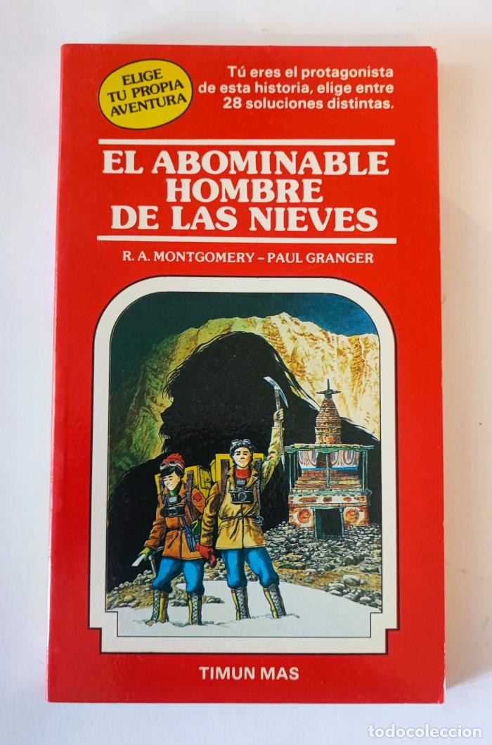 Libros: EL ABOMINABLE HOMBRE DE LAS NIEVES - R.A. Montgomery - Foto 1