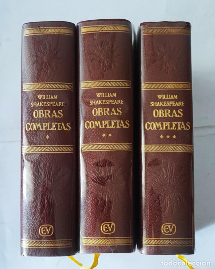 Libros: WILLIAM SHAKESPEARE. OBRAS COMPLETAS (3 TOMOS) - William Shakespeare - Foto 1