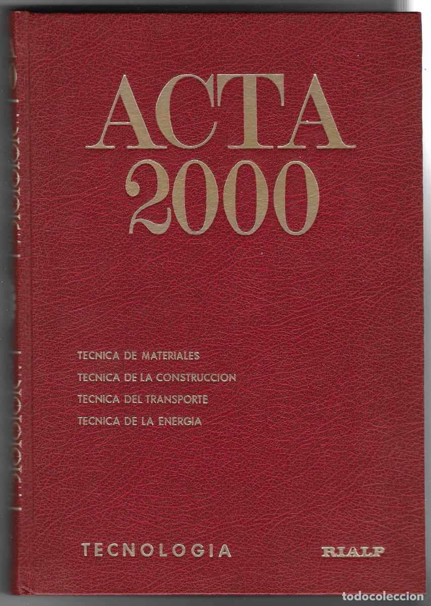 Libros: Libro. Acta 2000. Tomo 8. Enciclopedia Sistem&aacute;tica. ref. 27-673 - Foto 1