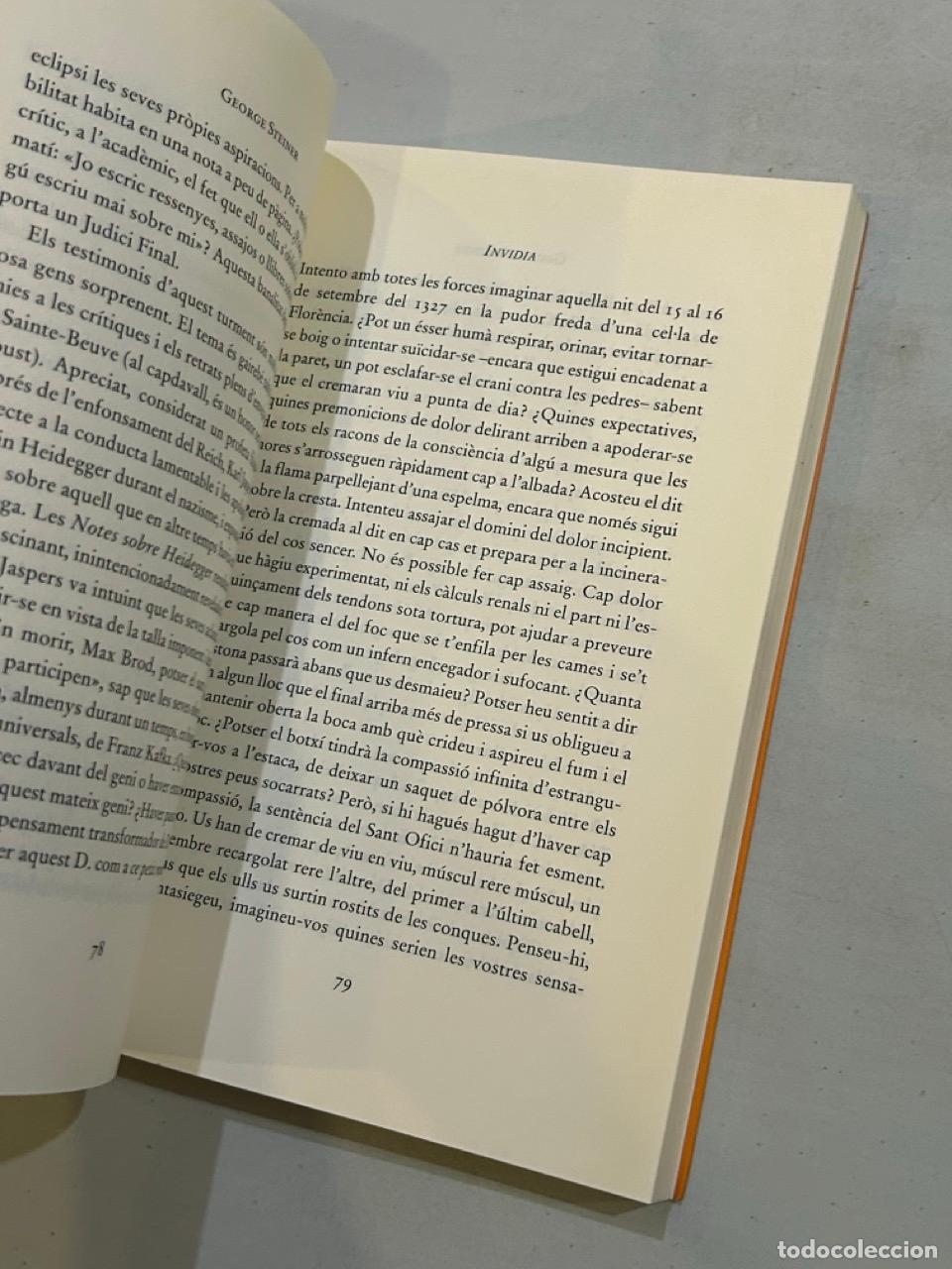 Libros: George Steiner - Els llibres que no he escrit - Foto 2