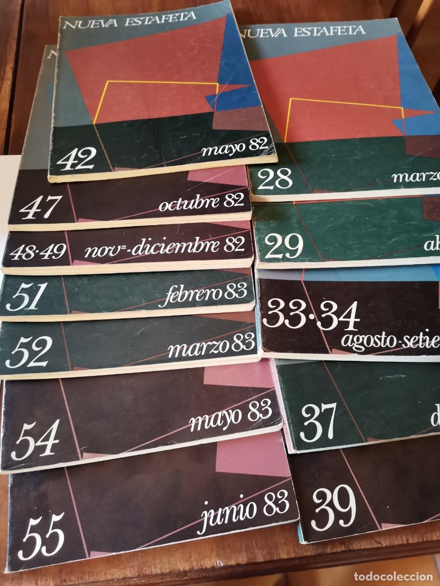 Libros: LOTE DE 12 REVISTAS NUEVA ESTAFETA N&Uacute;MEROS 28,29,(33-34),37,39,42,47,(48-49),51,52,54,Y55