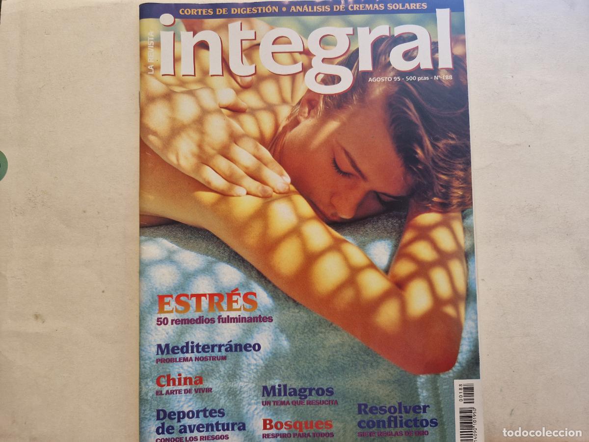 Libros: REVISTA INTEGRAL. ESTRES 50 REMDIOS FULMINANTES. AGOSTO 95. NUMERO 188