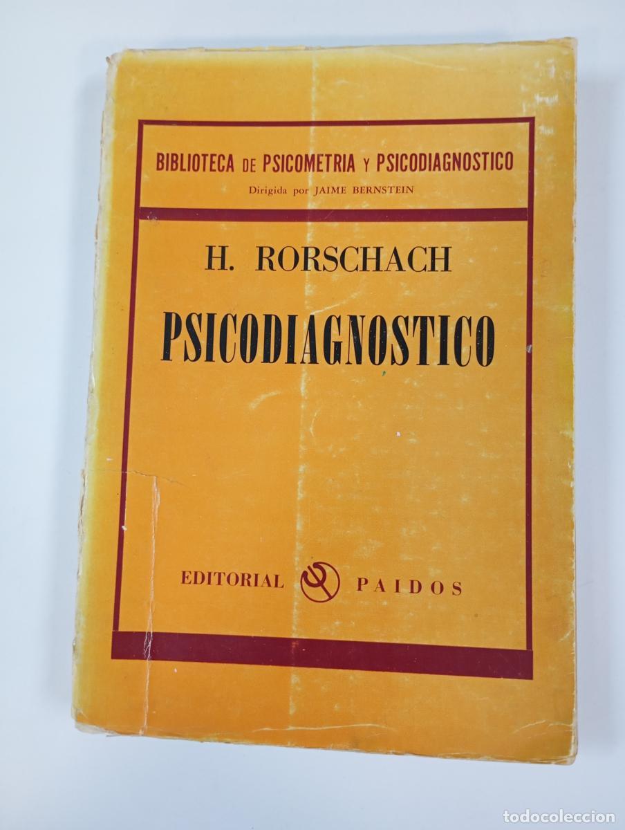 Libros: PSICODIAGN&Oacute;STICO. UNA PRUEBA BASADA EN LA PERCEPCI&Oacute;N. - HERMANN RORSCHACH. TDK369 - Foto 1