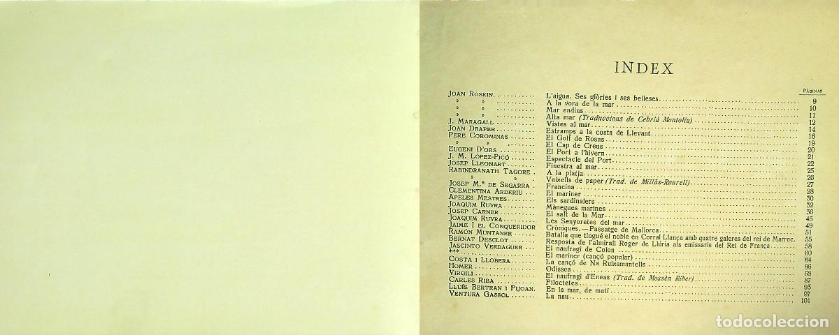 Libros: LLIBRE DE MAR - AYUNTAMIENTO DE BARCELONA - 1921 - Foto 3