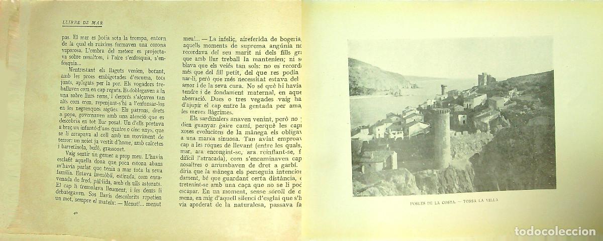 Libros: LLIBRE DE MAR - AYUNTAMIENTO DE BARCELONA - 1921 - Foto 4