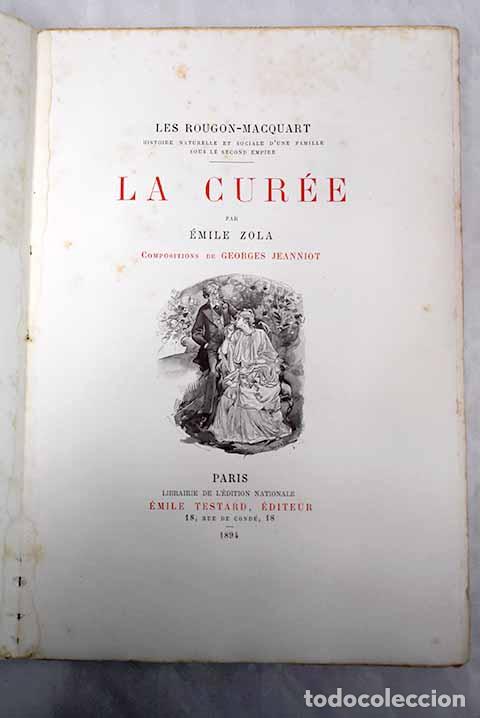 Libros: La cur&eacute;e: Zola, &Eacute;mile.- Zola, &Eacute;mile - Foto 1
