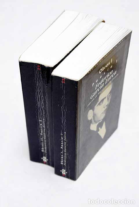 Libros: Obras, tomo I-II: poes&iacute;a.- Garc&iacute;a Lorca, Federico
