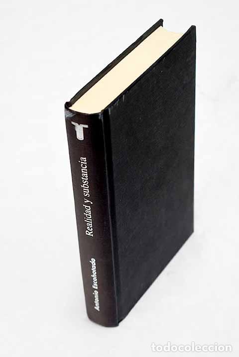 Libros: Realidad y substancia.- Escohotado, Antonio - Foto 1