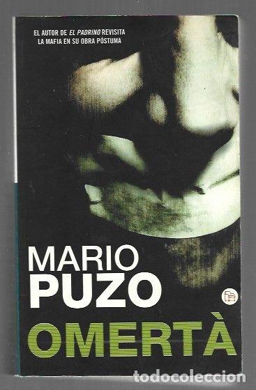 Libros: OMERTA - PUZO, MARIO - Foto 1