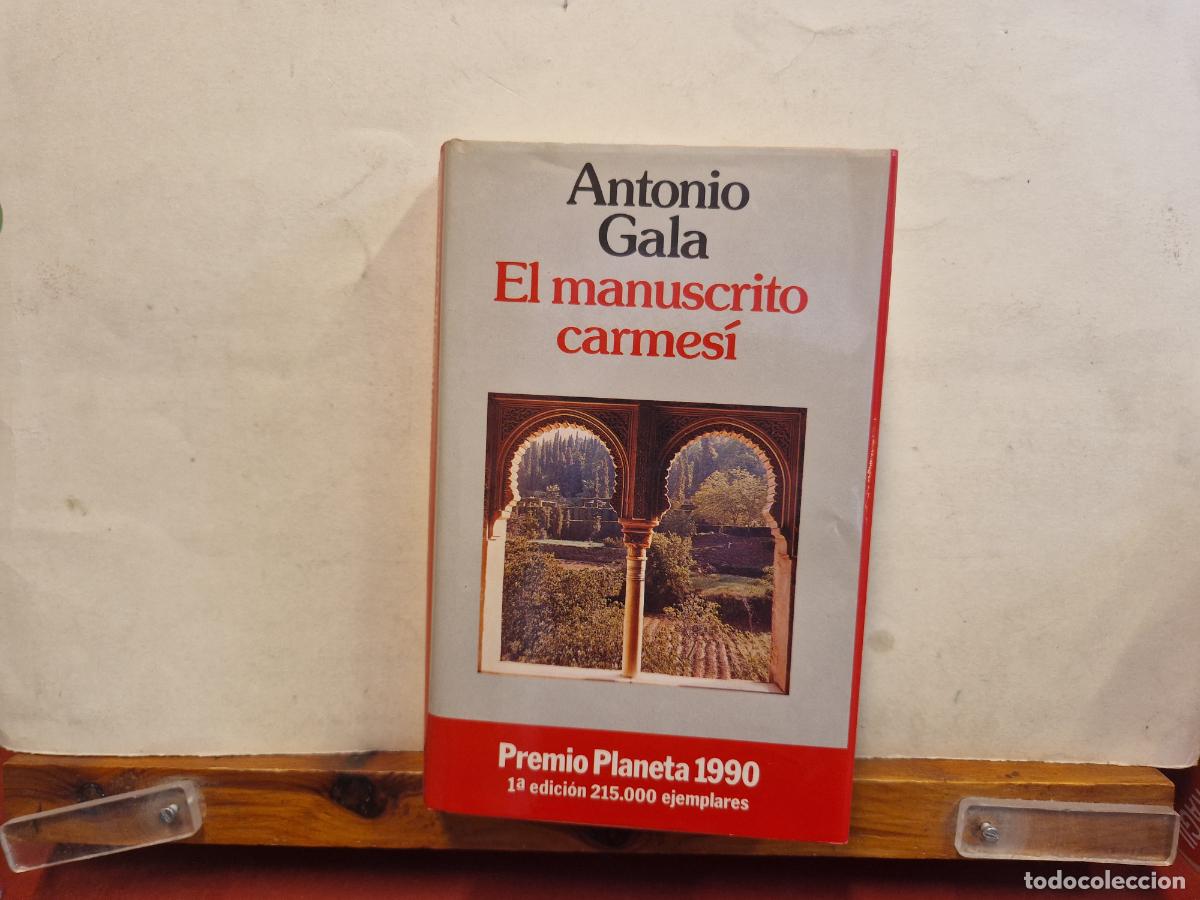 Libros: ANTONIO GALA. EL MANUSCRITO CARMESI. - Foto 1