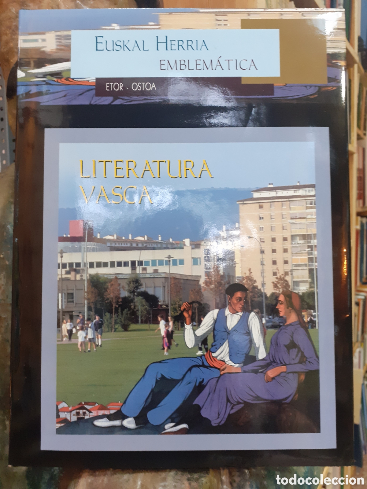 Libros: Literatura vasca. Euskal Herria Emblem&aacute;tica - Foto 1