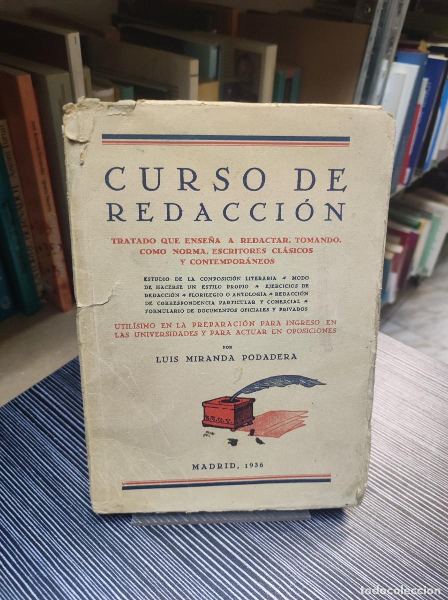 Libros: Curso de redacci&oacute;n. Luis Miranda Podadera - Foto 1