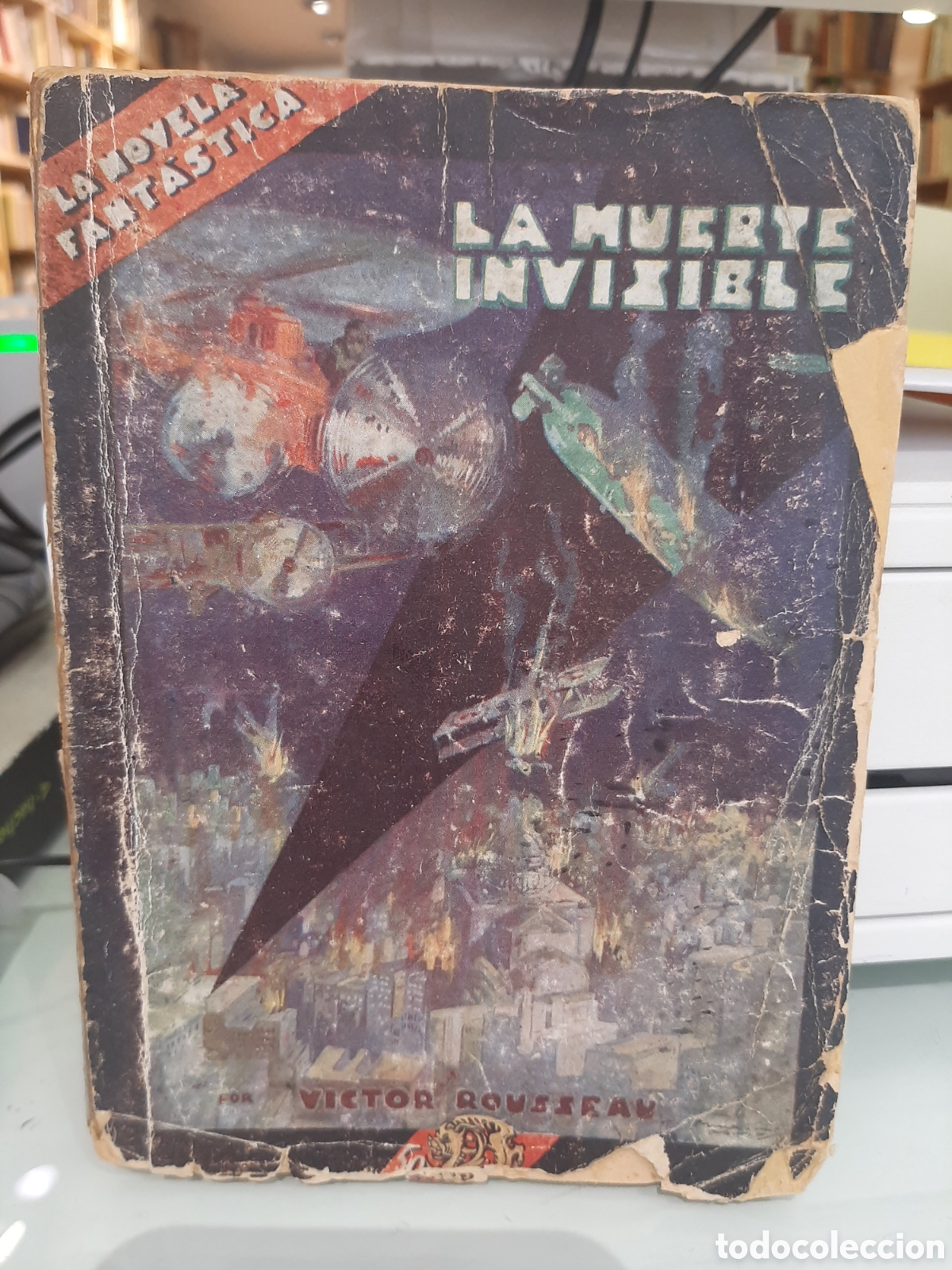 Libros: LA MUERTE INIVISIBLE - VICTOR ROUSSEAU - Foto 1