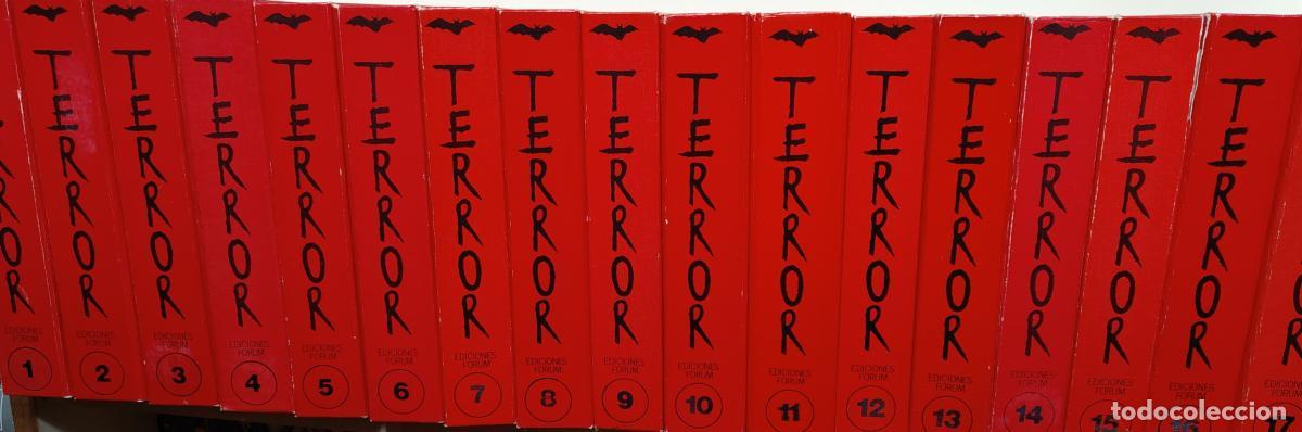 Libros: 17 tomos - Biblioteca del terror - ediciones Forum - tdk455 - VVAA - Foto 2
