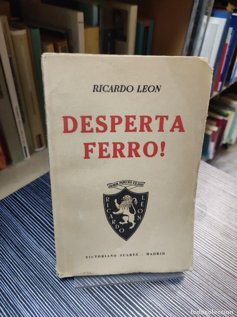 Libros: DESPERTA FERRO RICARDO LEON - Foto 1