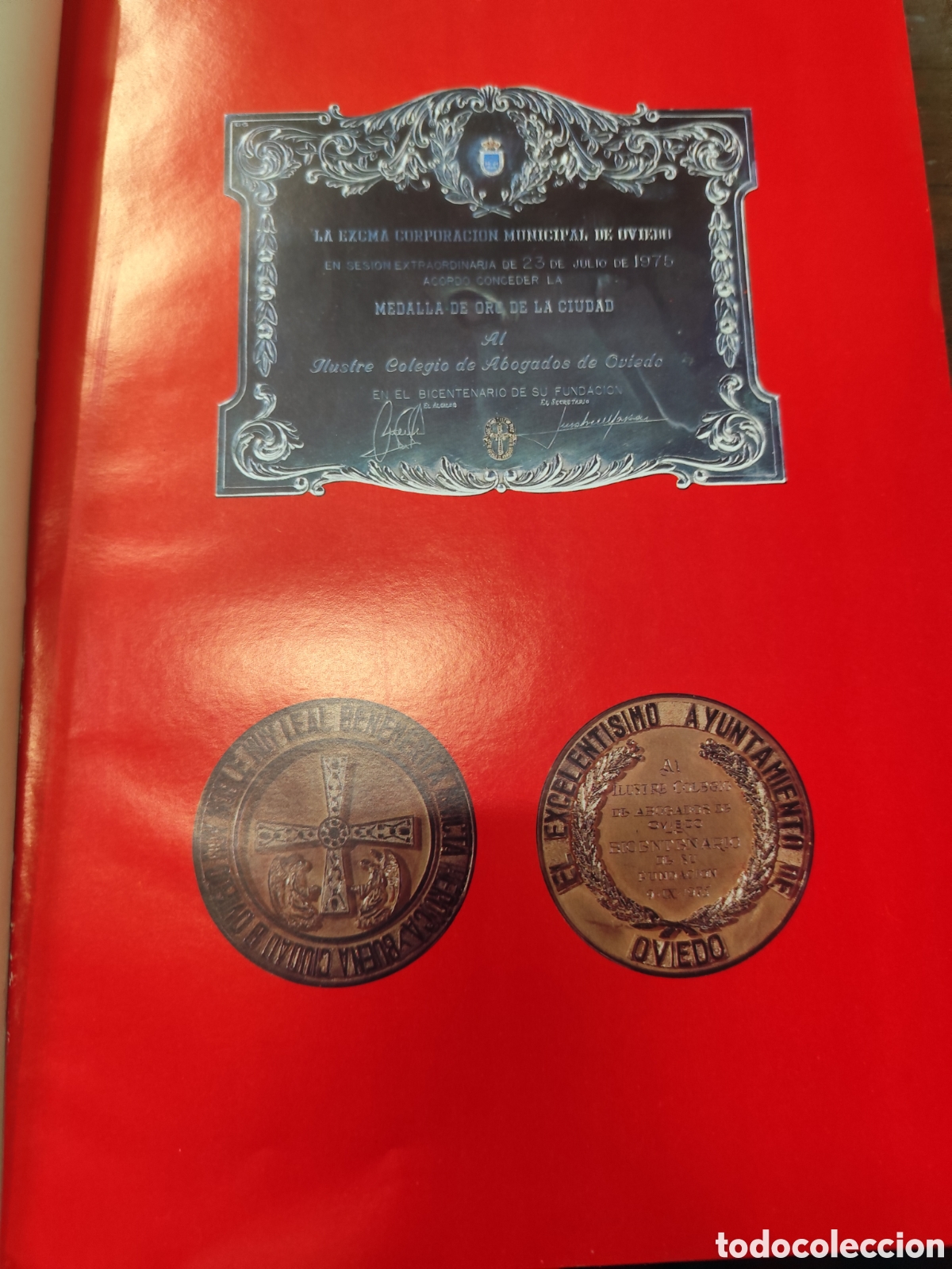 Libros: LIBRO DEL BICENTENARIO. Oviedo 1775 1975. Edici&oacute;n numerada - Foto 4